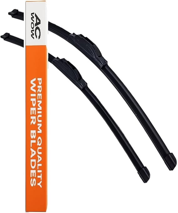 2x Front Windscreen Wiper Blades for Lexus IS (MK1/MK2) IS200 IS200d IS220d IS250 IS300 IS350 1999 2000 2001 2002 2003 2004 2005 2006 2007 2008 2009 2010 2011 2012 Windshield Wipers
