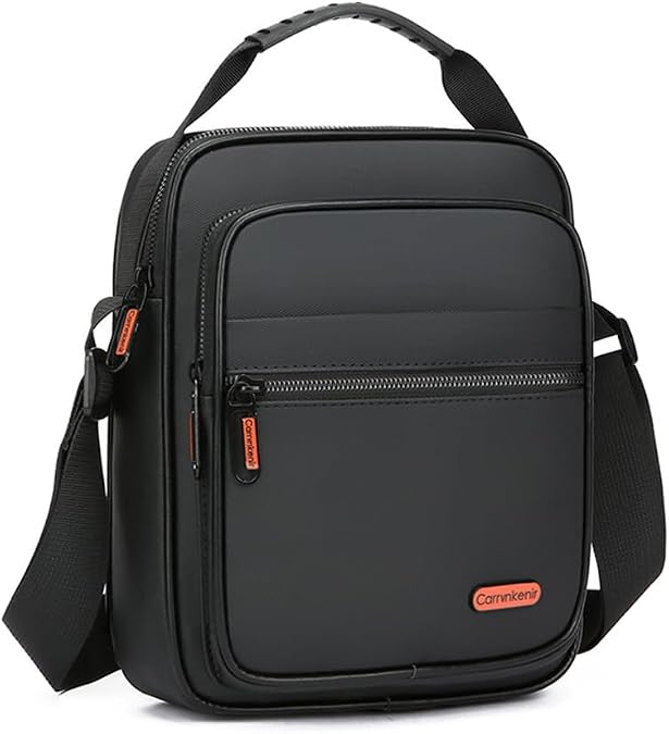 Messenger Bag for Men Women, Adjustable Crossbody Bag Small Sling bag Purse for Travel Sports Work