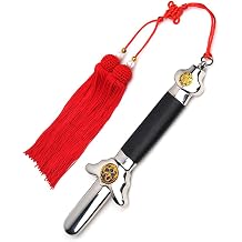 Extendable Chinese Taichi Sword with Free Luxury Red Sword Tassel And PU Leather Bag,94cm