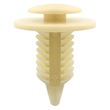100-Pack Nylon Door Panel Clips Fasteners Compatible with Dodge Ram 1500 2500 3500 Pickup Yellow 1994-on