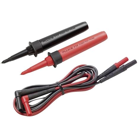 Fluke FTPL-1 Fused Test Probe Set with Test Lead,20 to 50 Degree C Operating Temperature
