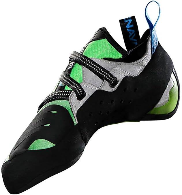 Tenaya, Mundaka Climbing Shoe, Green/Black, Mens 5.5/Womens 6.5