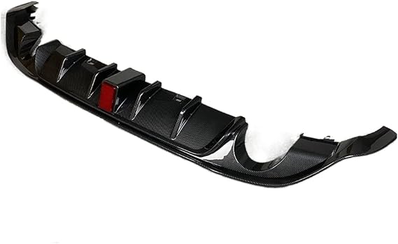Compatible for VW Golf 7.5 GTI MK7.5 GTI TCR Car Rear Bumper Diffuser Rear Side Splitter Spoiler Lip for MK7.5 Golf 7.5 Standard (Color : for MK7.5 GTI-04)