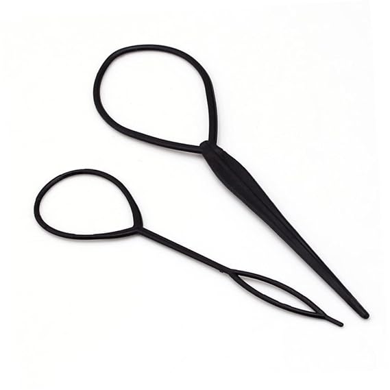 Diy Hair Styling Tools Hair Tool and Hair Accessories for Braid Hairstyles Ponytail Hole Maker