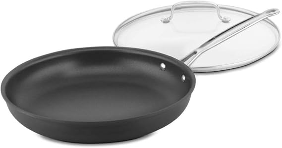Cuisinart 622-30G Nonstick-Hard-Anodized, 12-Inch, Skillet w/Glass Cover