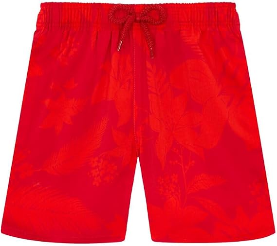 Boy's Swim Trunks Flower Power