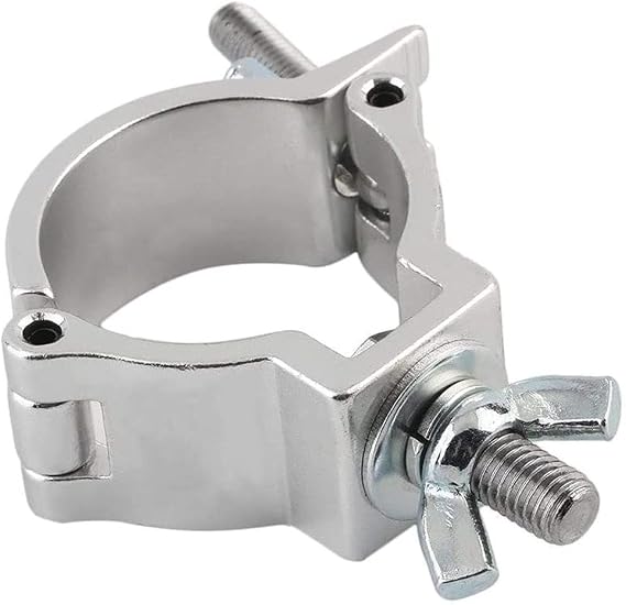 Aluminum Alloy Hook Clamp, Truss Clamp, Stage Lighting Clamp, Stage Light Hook Clamp, LED Par Light Hook, Stage Lighting Accessories, for Stage Moving Head Light Par Light Spotlight