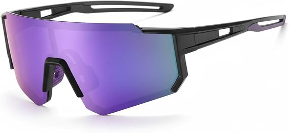 Polarized Sports Sunglasses Men Women, Outdoors UV Protection Sun glasses,Cycling Fishing Baseball Running Sunglasses