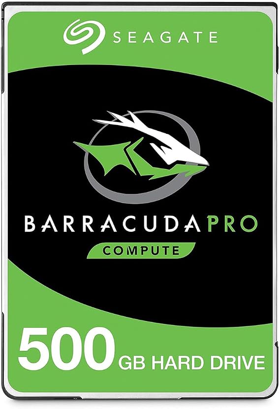 Seagate BarraCuda SATA III 2.5" Internal Laptop Hard Drive, 7200 RPM -