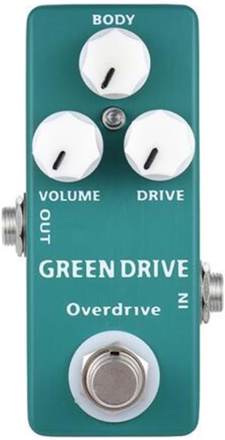 Green Drive Overdrive Mini Guitar Effect Pedal True Bypass Full Metal Shell Guitar Parts Accessories