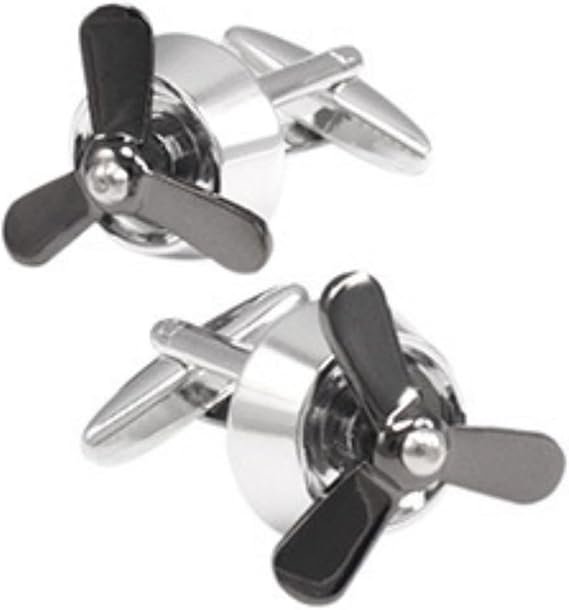 Cufflinks Men's Propeller Type Cufflinks