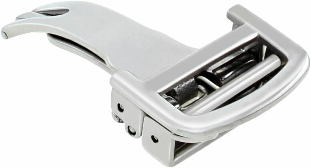 Ewatchparts 16mm Deployment Band Strap Buckle Clasp Compatible With Cartier Ballon Bleu Watch Stainless