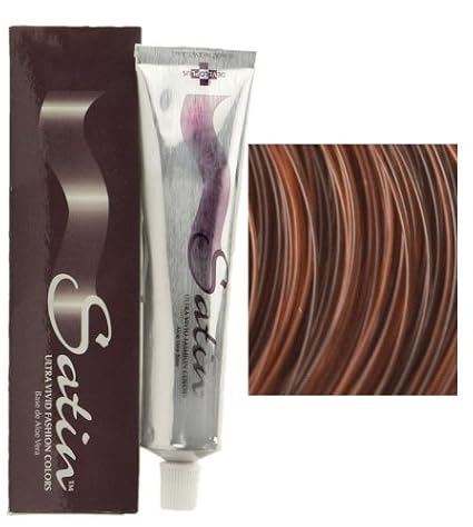 Satin Hair Color - ultra vivid fashion colors - 5RC - Light Red Copper Chestnut