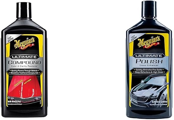 Meguiar's Ultimate Compound and Ultimate Polish Bundle