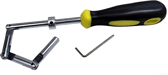 Emergency Drop Key Elevator Door Key 3link Dou Emergency Tool (2, Yellow)