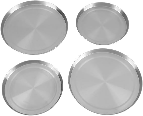 GOTOTOP 4-Piece Stainless Steel Stove Cover Set - Durable Stove Lid Protector for Gas & Electric Ranges, Kitchen Stove Top Cover with Heat Resistance