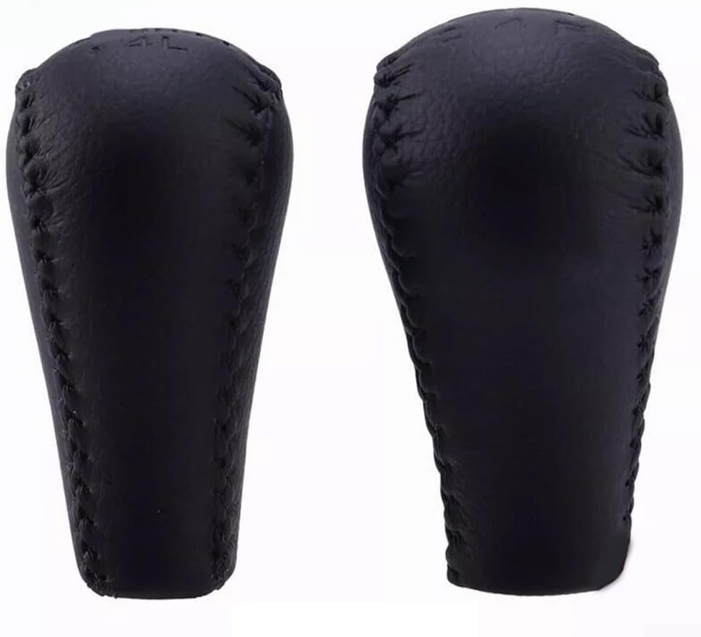 Set Of 2 Leather Gear Shift Knobs And Transfer Case Knobs For Nissan Patrol Gu Y61 Y62 For Off-Road And Daily Driving Vehicle Interior Accessories