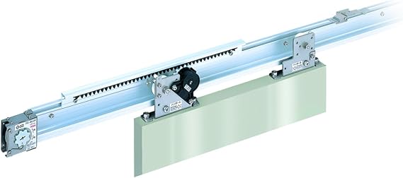 NSC-C48-22 Sliding Door Closer for barn Door (Heavy Duty Model up to 176lbs Doors), Self Closing, Complete System with 86" Rrail (UP to 176LBS Doors)