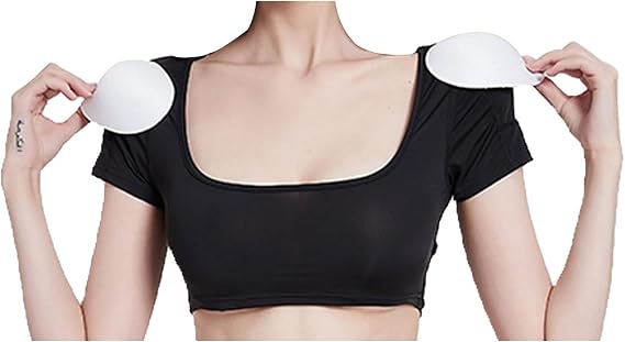 Women's Fake Shoulders Padded Vest to Improve Slippery, Narrow, Collapsed Shoulders,Black-Small