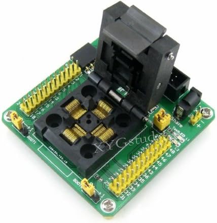 STM32-QFP48 STM32 STM32F STM32F1 STM32L LQFP48 QFP48 Program Programmer Programming JTAG SWD Port Yamaichi IC Test & Burn-in IC51-0484-806 Socket Board Adapter @XYG