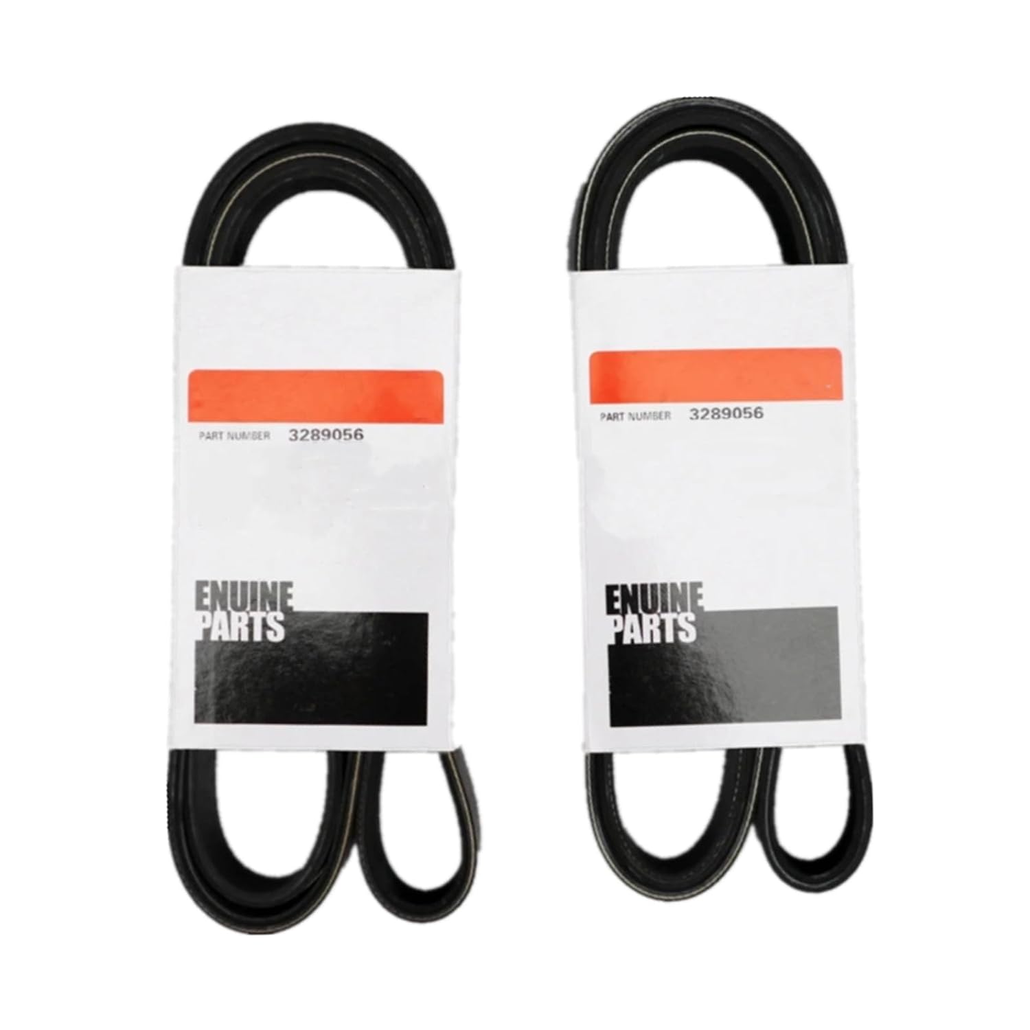 2Pcs V Belt 3289056 3289045 K080649HD K080649 5080650 for Cummins Engine 6BT 4B 6B 6C New Aftermarket Parts