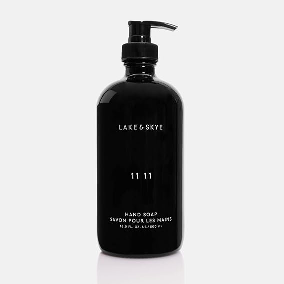 Lake & Skye 11 11 Scented Hand Soap - Clean Skin Musk, Sheer & Uplifting Scent - 16.9 fl oz (500 ml)