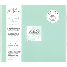 Doodlebug 5722 Storybook Album 12"X12"-Mint, Mint