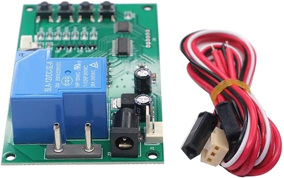 ISTOVO Four Digits Timer Control Board for Coin Acceptor Massage Chair Water Vending Washing Machine Game