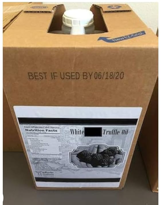 Large White Truffle Oil 4.5 Gallons Pail Food Service Bulk Size