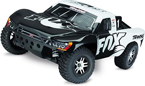 Traxxas 68086-4 Slash 4X4 110 Scale 4WD Short Course Truck with TQi 2.4GHz Radio and TSM Fox