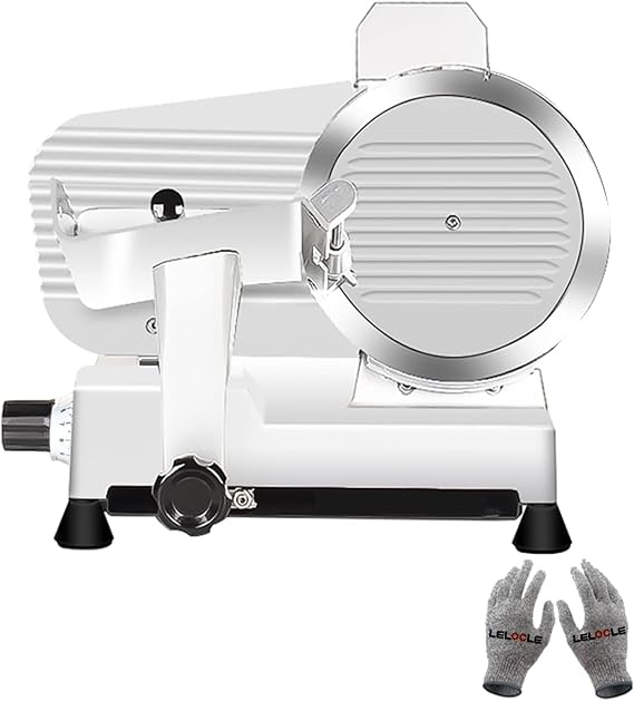 Commercial Meat Slicer 10 inch Electric Food Slicer Frozen Meat
