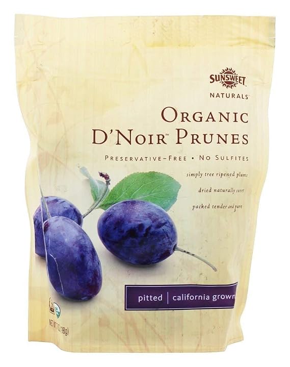 100% Organic Prunes
