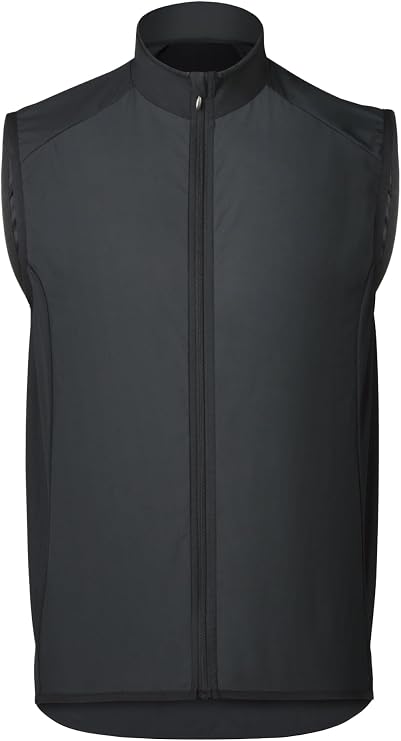 CEROTIPOLAR Men's Cycling Vest with 3 Reflective Tape Cargo Pockets, Micro Softshell Windproof Bike Vest