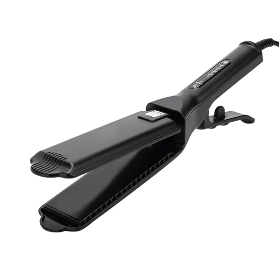 Ceramic Tourmaline Ionic Flat Iron Hair Straightener Flat Iron for Hair Professional Lady Hair Straightener Ceramic Flat Iron for All Hair Types, Wet & Dry Using