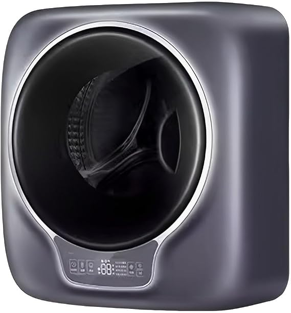 Wall-Mounted Mini Laundry Machine, 3KG Automatic Washing & Drying, Compact Tumble Washer, Ideal for Apartments & Hotels, Space-Saving Design, Efficient & Quiet Operation