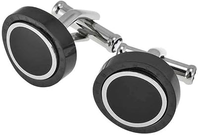 Montblanc Meisterstuck Contemporary Turning Black PVD Cuff Links 104506