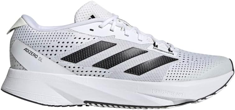 adidas Adizero SL Running Shoes Men's, White, Size 6.5