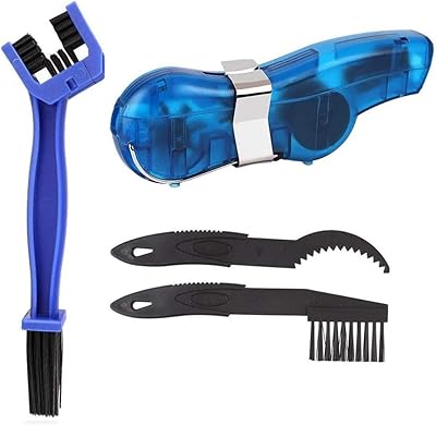 RIIPOO Bike Chain Cleaner Kit, Bicycle Chain Cleaning Brush Tool for Mountain Bike, Road bike, BMX
