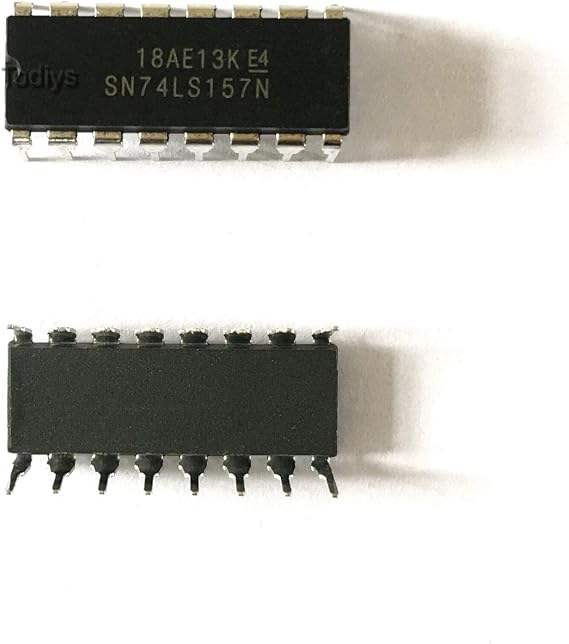 15Pcs 74LS157 74LS157N SN74LS157N DIP-16 Quad 2-Input Multiplexer SN74LS157 | Substitute for HD74LS157P DM74LS157N 74LS157PC
