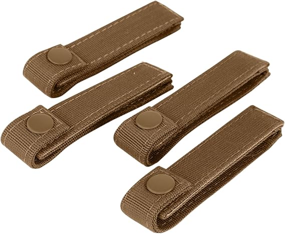 Condor Elite - 4" MOD Straps (4 PCS/Pack) Coyote Brown