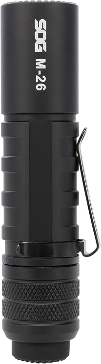 SOG M-26 Flashlight 1300 Lumens Rechargeable LED Tactical
