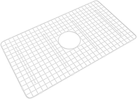 ROHL WSGMS3018WH Wire Sink Grids, Freestanding, Metal, White