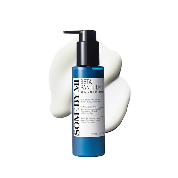 SOME BY MI - Beta-Panthenol Repair Gel Cleanser, 17 Amino Acids, pH Balancing, Moisturizing, Daily Use