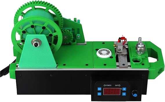 3D Printing Filament Making Machine, PET Plastic Bottle Recycler, Pultrusion Filament Extruder with Adjustable Temperature for DIY Makers B