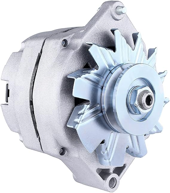 RAREELECTRICAL New Delco Type Single 1 One Wire Self Energizing Se | ALTERNATOR COMPATIBLE WITH 12 VOLT 63 AMP