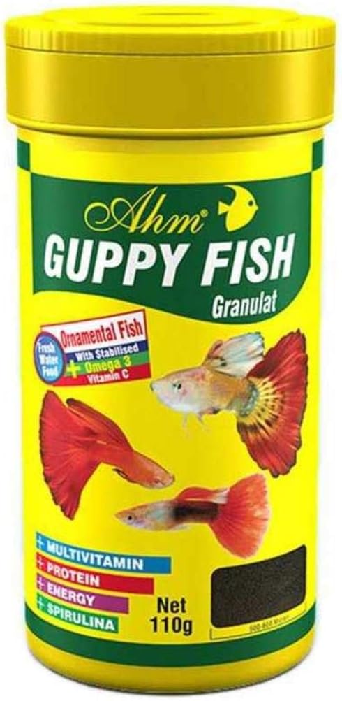 Ahm Guppy Granul Food 100 Ml Fish Food