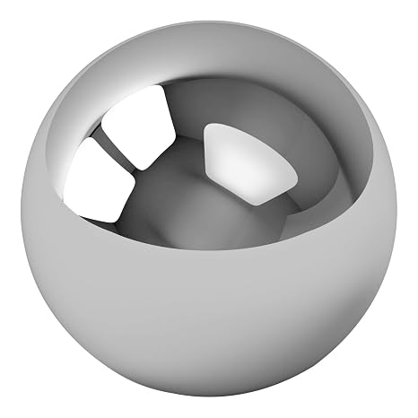 BC Precision 1-1/4" Chrome Steel Bearing Balls G25, 10 Pack