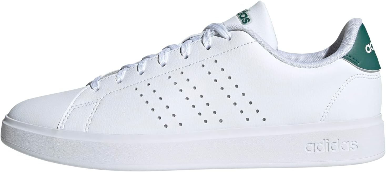 adidas Mens Advantage 2.0 Tennis Sneakers Shoes - White