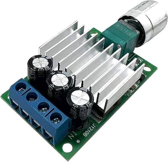 2pcs PWM DC Motor Speed Controller - 12-30V (12v 24v) 10A 300W Max