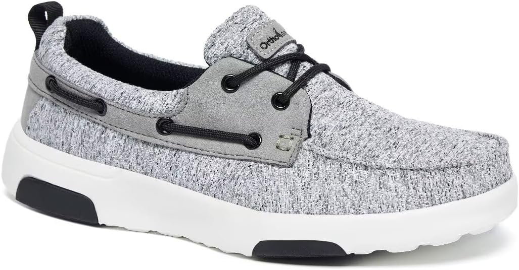 OrthoComfoot Women's Orthopedic Lace Up Shoes, Comfortable Arch Support Shoes for Plantar Fasciitis, Ultralight Walking Loafers for Heel and Foot Pain Relief